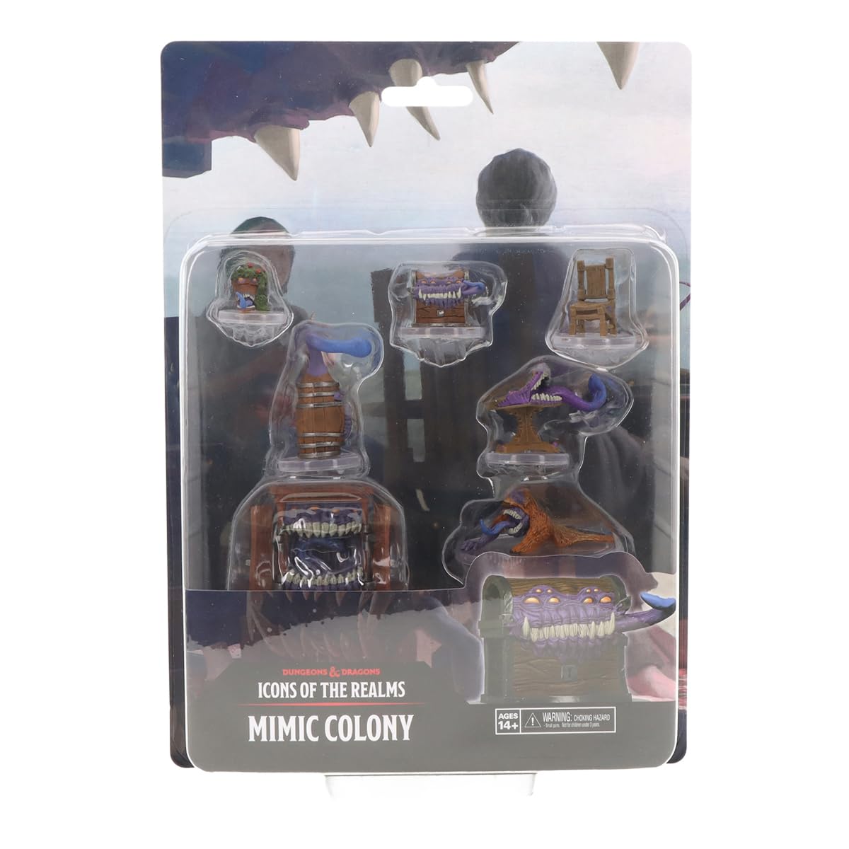 WizKids D&D Icons of the Realms: Mimic Colony Warband | 7 Pre-painted Plastic Miniatures 1