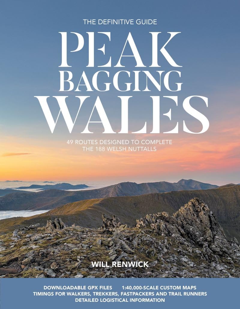 Vertebrate Publishing Peak Bagging: Wales - 49 Routes to 188 Welsh Nuttalls | Paperback 1
