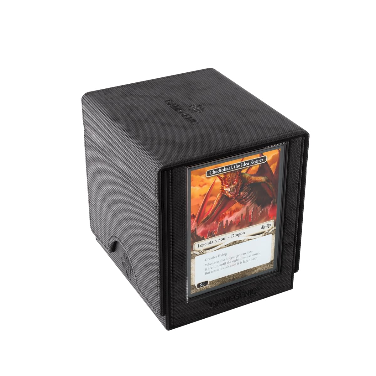 Gamegenic Sidekick PRO XL Deck Holder - Holds 100+ Double-Sleeved Cards | Magnetic Closure | Multi-coloured 2