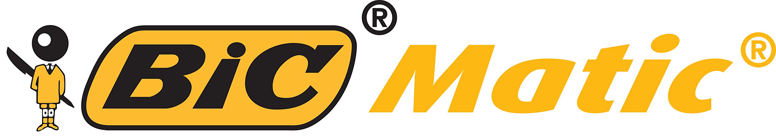 BIC Matic Original Mechanical Pencils - Box of 12 | 0.5mm Fine Point HB Lead | Includes Eraser & 3 Refills 6