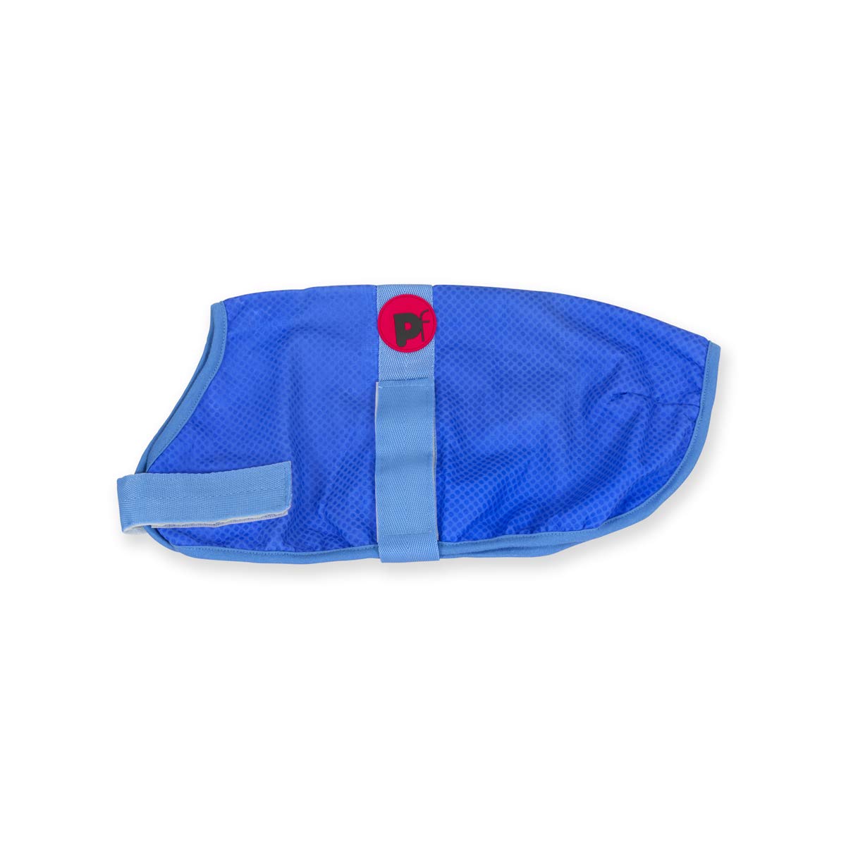 Petface Cooling Dog Coat - Water-Activated Relief | 40 cm Size | Blue