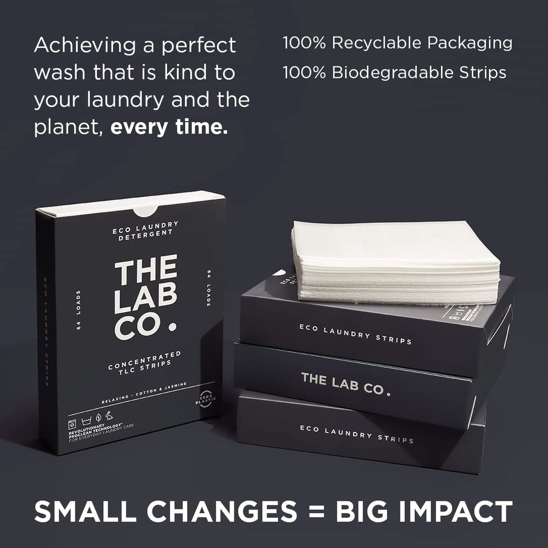 The Lab Co. - Laundry Detergent Strips (64 Loads, Cotton Lavender Jasmine)