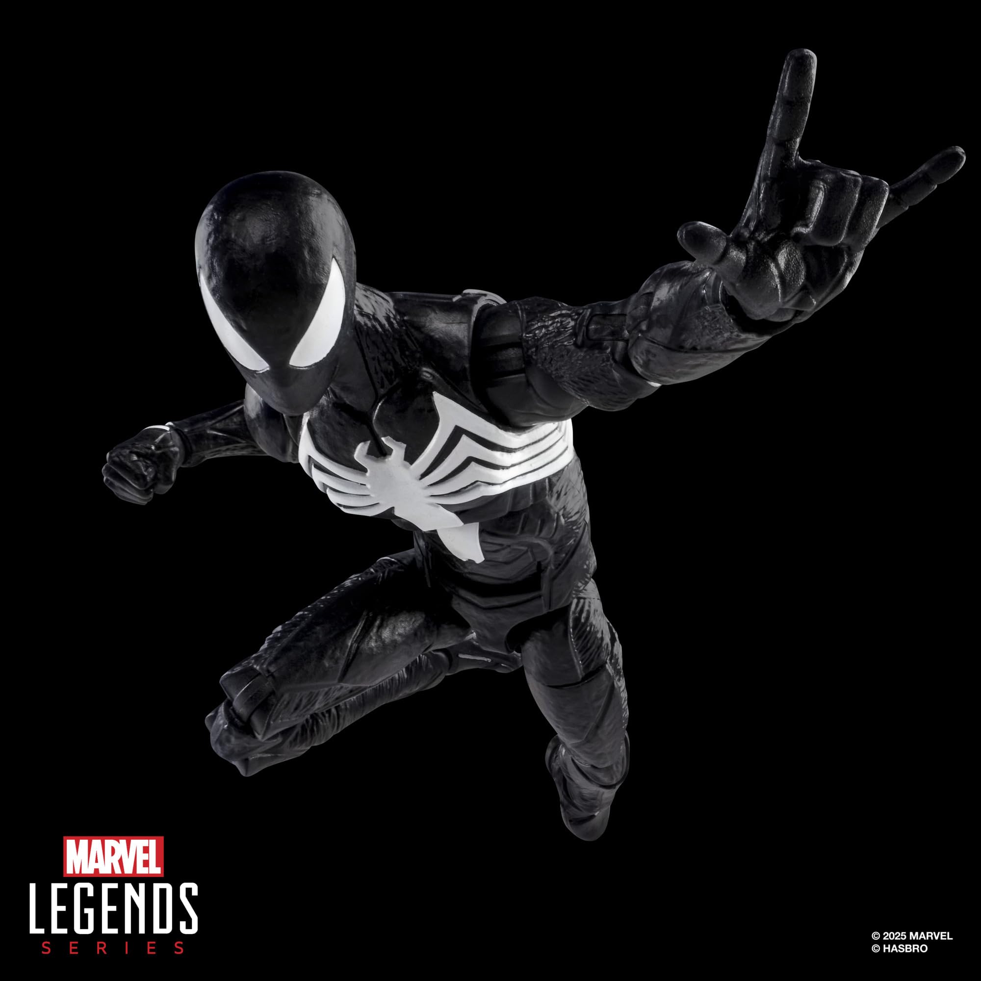 Marvel Legends Series Gamerverse - Spider-Man Peter Parker Black Suit Action Figure 6