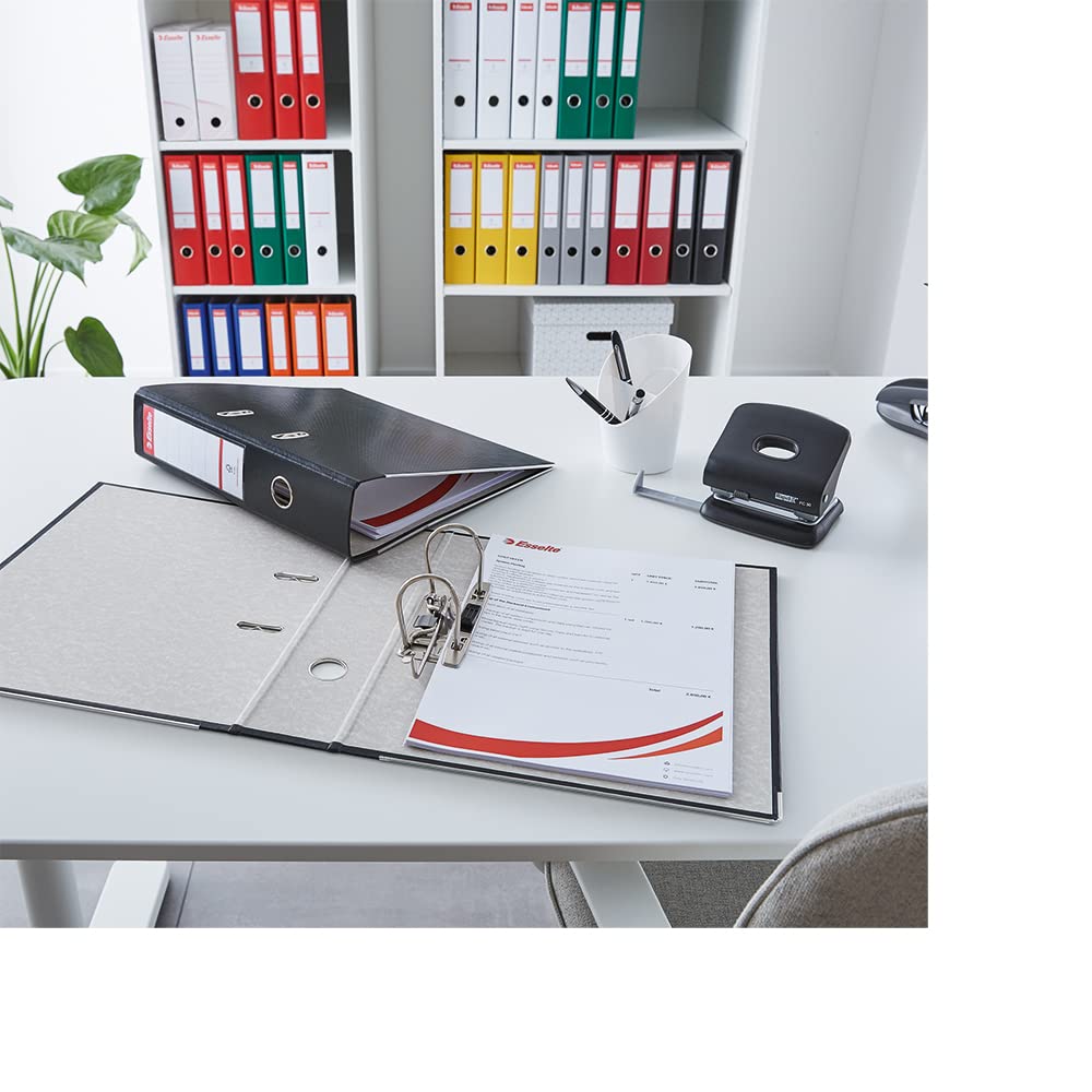 Esselte ECO Lever Arch File - A4 75 mm | Turquoise | Standard Mechanism 4