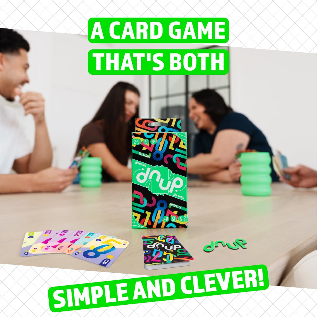 Asmodee dnup Strategy Card Game | Ages 8+ | 2 to 5 Players | 15 Minutes 2