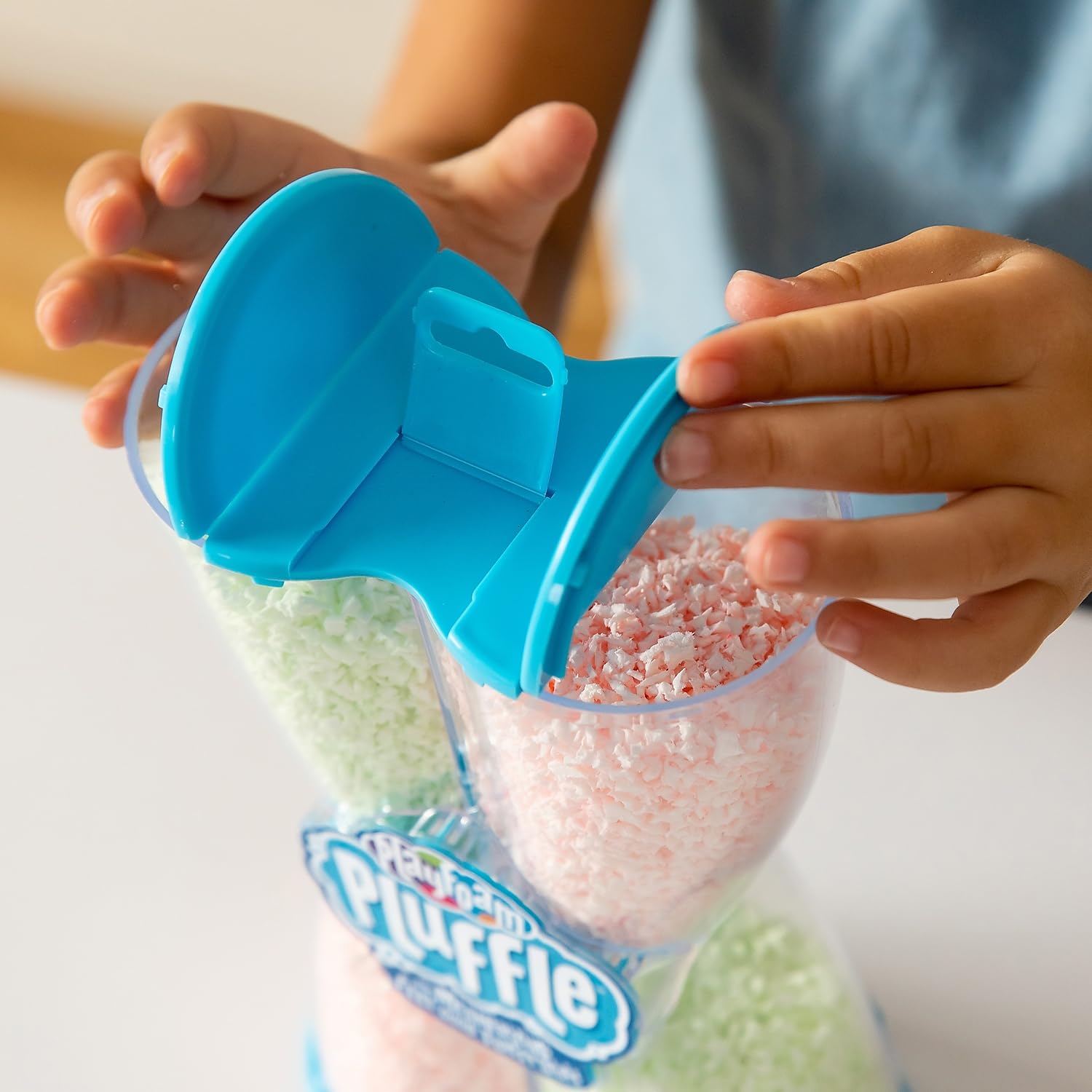 Educational Insights Playfoam Pluffle Twist Glow - Sensory Fidget Toy for Ages 3+ 2