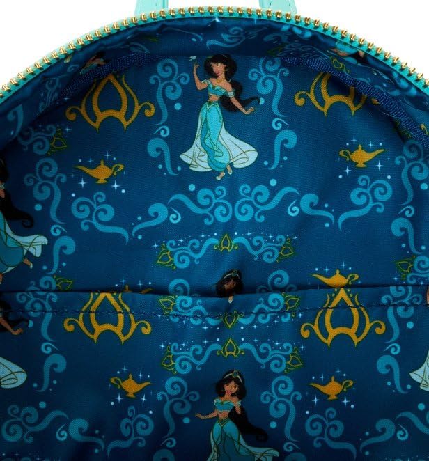 Loungefly Backpacks Disney Princess Jasmine Lenticular Mini Backpack Blue