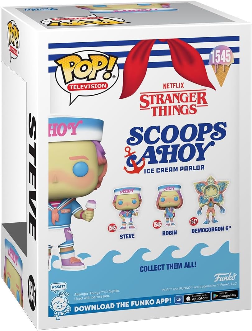 Funko Pop! TV: Stranger Things - Steve Harrington Vinyl Figure (Scoops