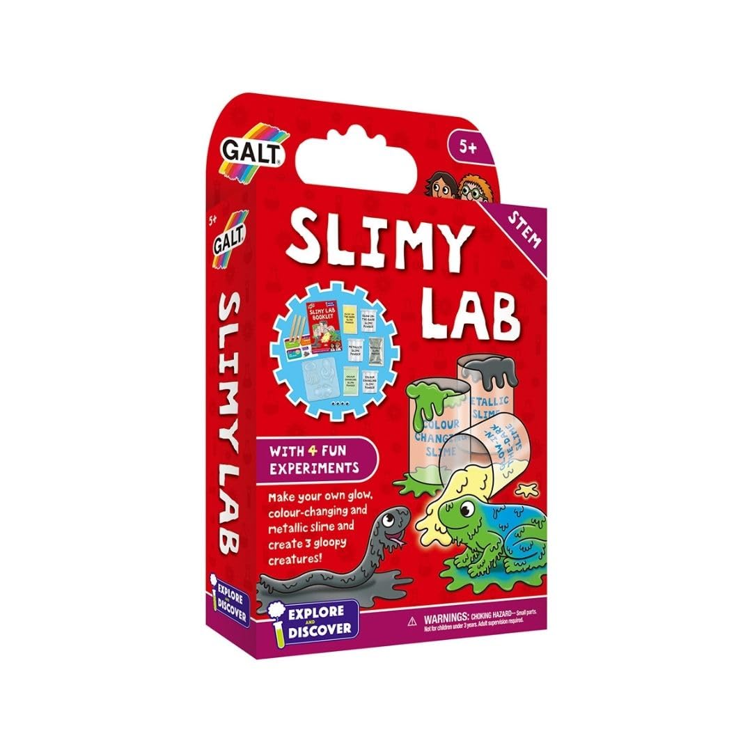 Galt Slimy Lab - Kids Science Kit with 4 Creature Experiments | Ages 5+ 1