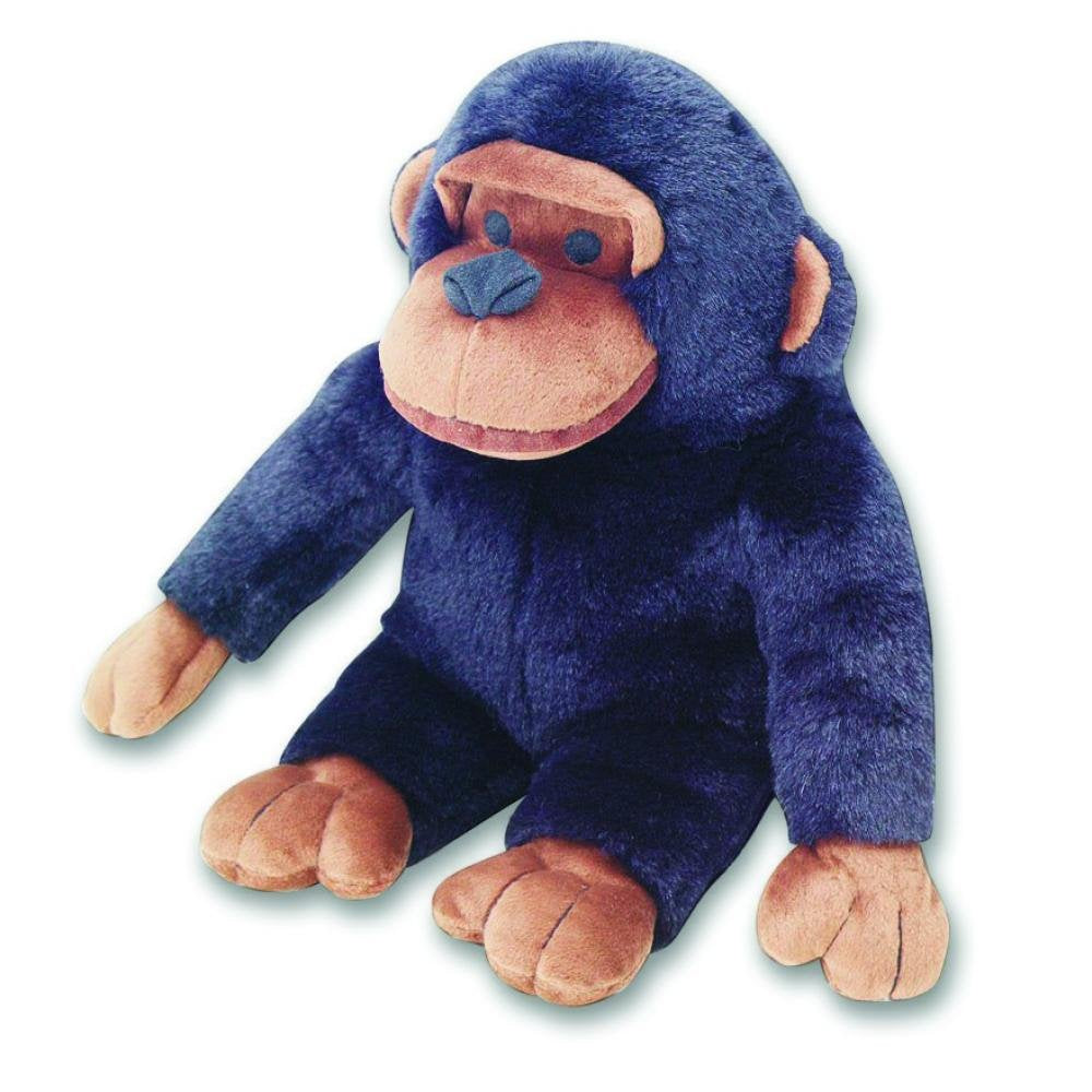 Multipet Mad About Pets Big Buddie - Chucky the Chimp Talking Dog Toy | Jumbo Size | Polyester