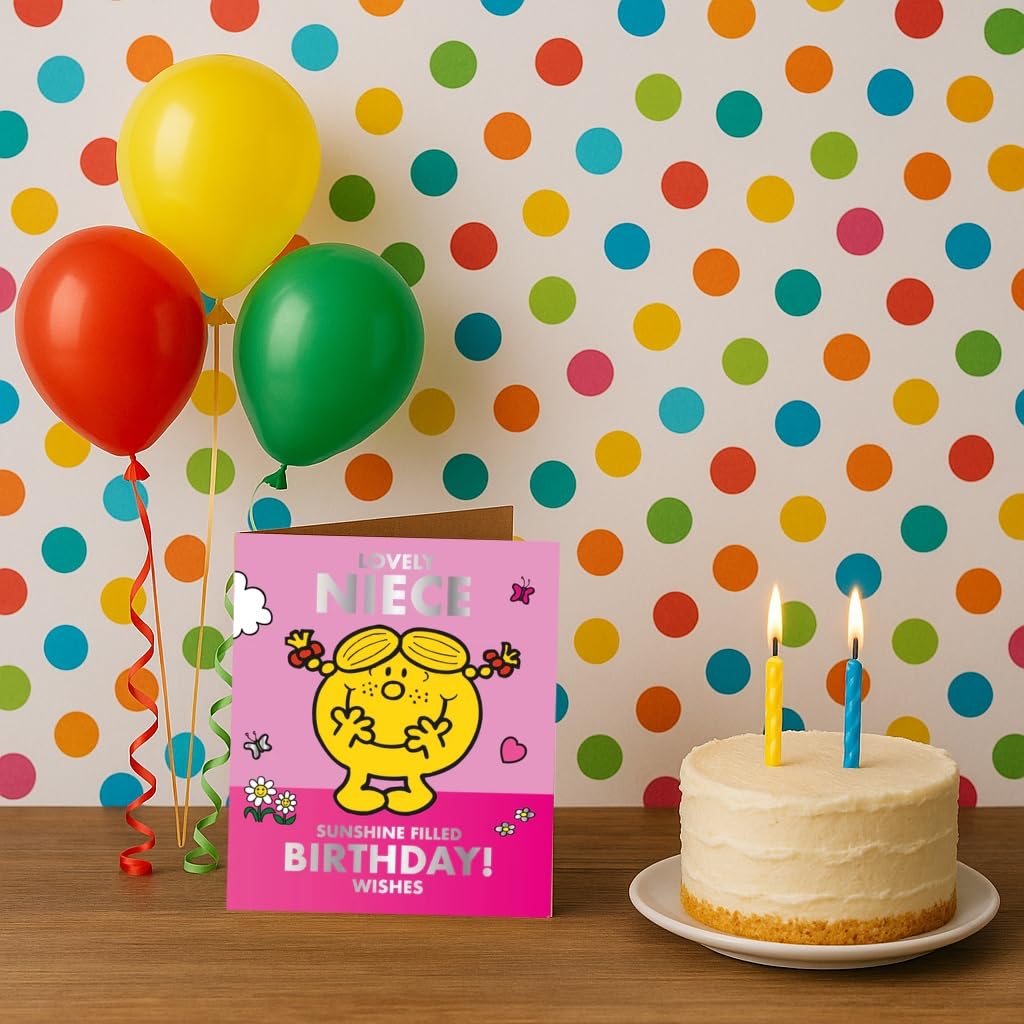 Danilo Promotions LTD Mr Men & Little Miss 'Lovely Niece' Birthday Card | 178mm x 128mm 3