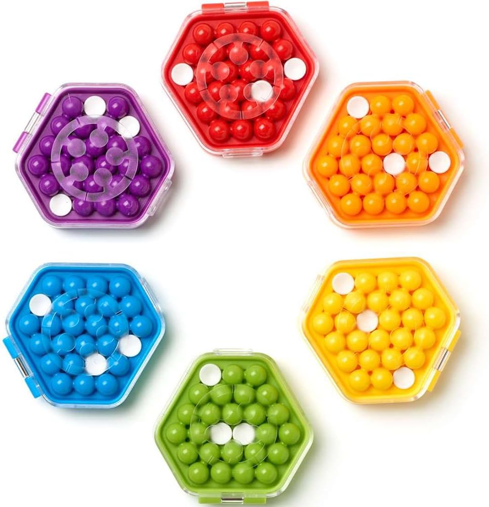 SmartGames IQ Mini Hexpert Puzzle Game - Logic Brain Teaser for Ages 7+ 2