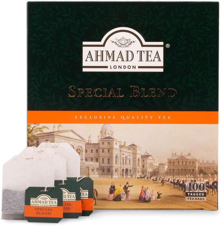 Ahmad Tea Special Blend Black Tea - 100 Individually Tagged Teabags