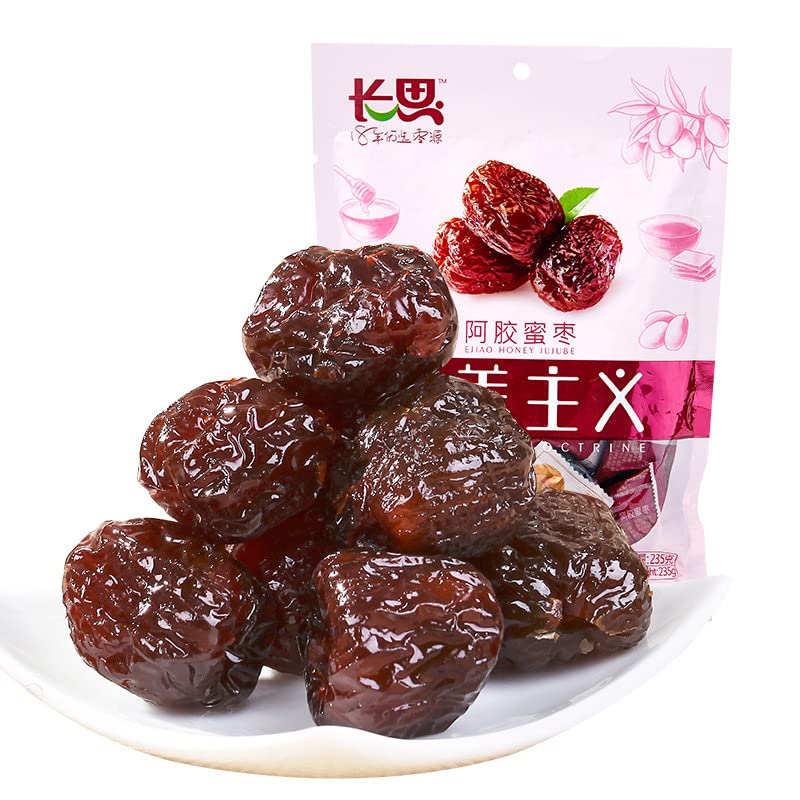 Choillse é·æ€ Candied Jujube (Ziziphus Jujube) Sweet Red Dates - Whole Form | 235g 1