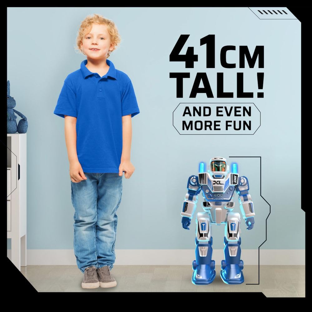 SilverLit Program a Bot XL Programmable Robot - 40cm Tall, 48 Commands, 3 Control Modes 6