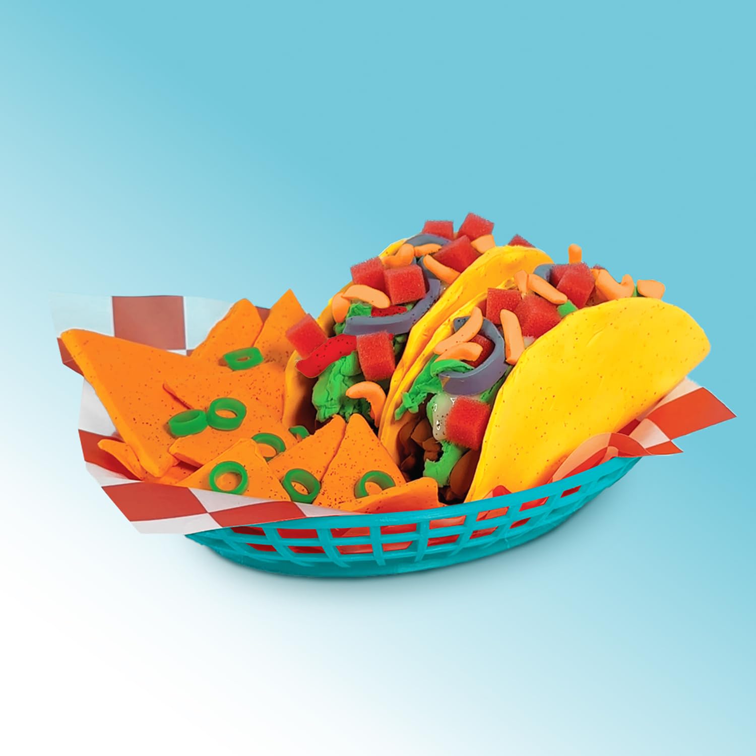 So Slime Sensations Street Food Crush – Create Pizza, Tacos & Burgers Slime Playset for Kids 3