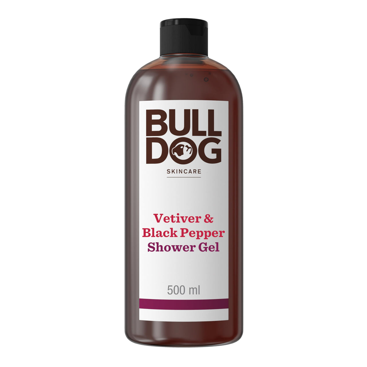 Bulldog Skincare Vetiver & Black Pepper Shower Gel - 500 ml