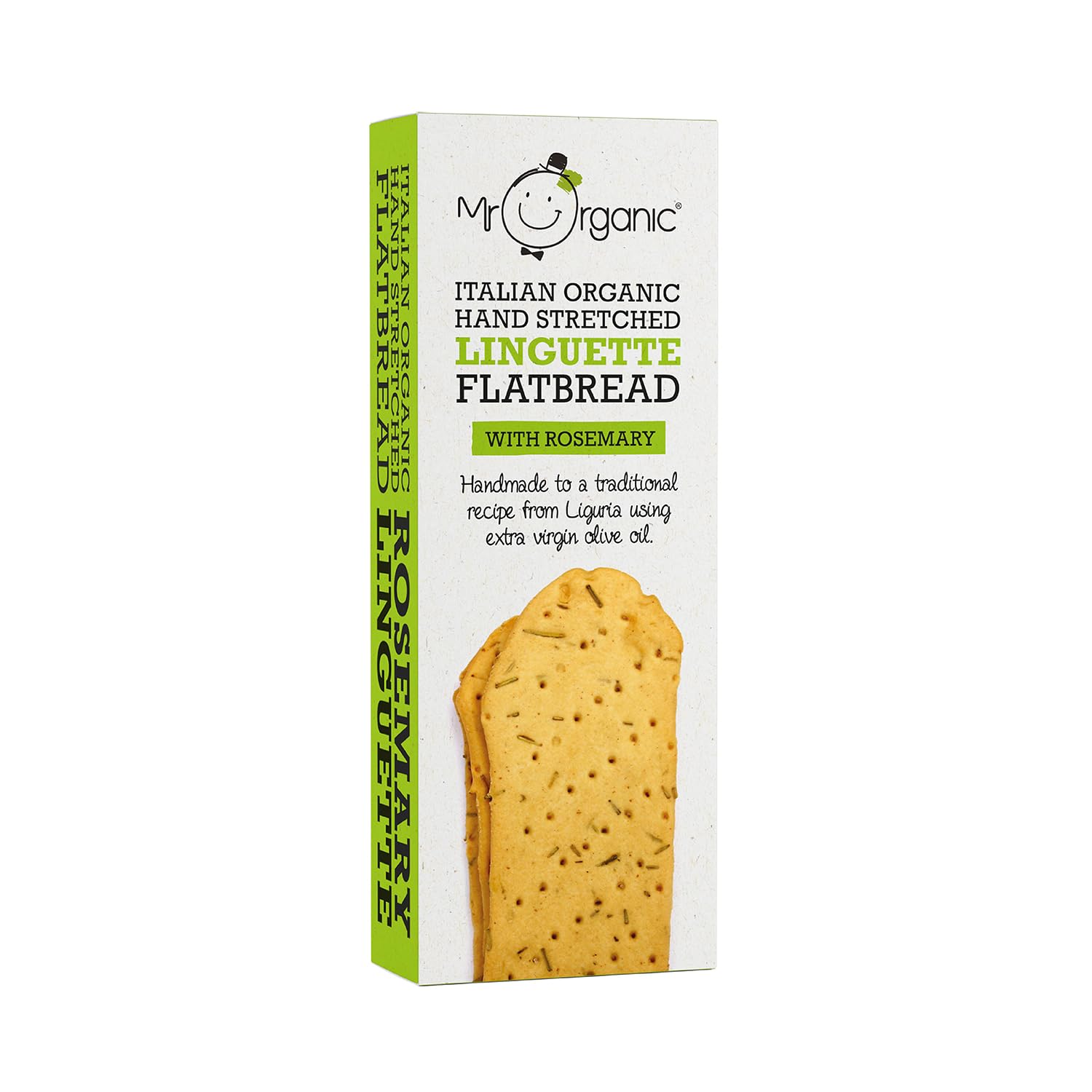 Mr Organic Rosemary Flatbread - Organic, Vegan, Non-GMO | 150g Pack 1