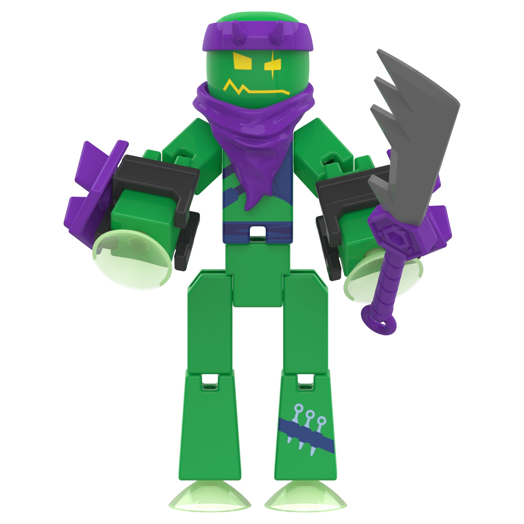 Zing StikBot Legendz 2pk Dominus & Raze Oni - Augmented Reality Action Figures for Kids 4+ 2