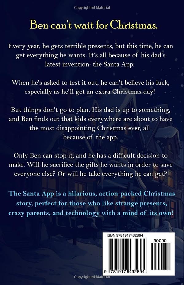 The Santa App - Paperback Christmas Book for Ages 8–12