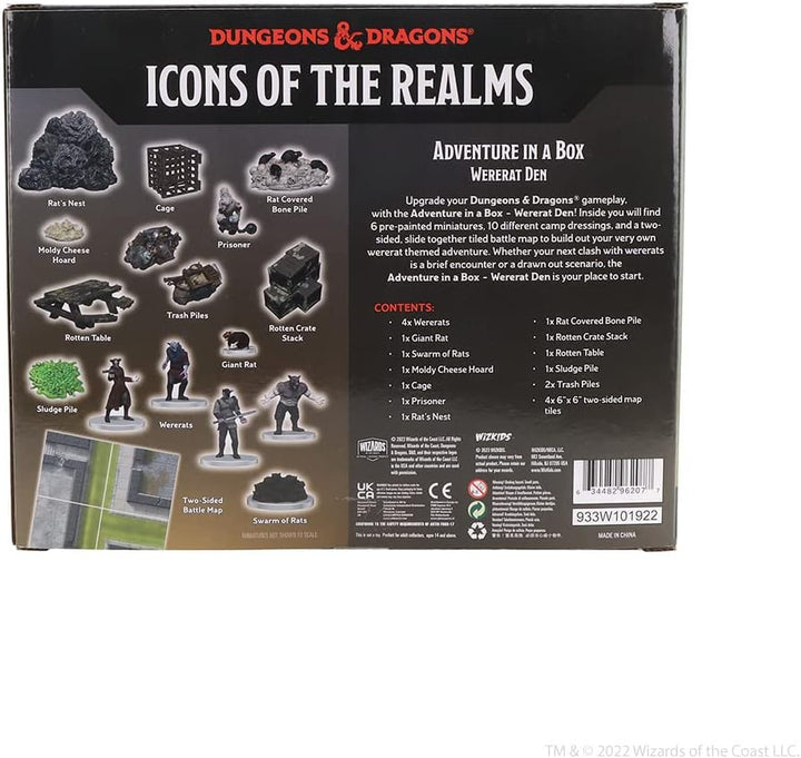 WizKids Wererat Den Pre-Painted Miniature Set (WIZ96207)