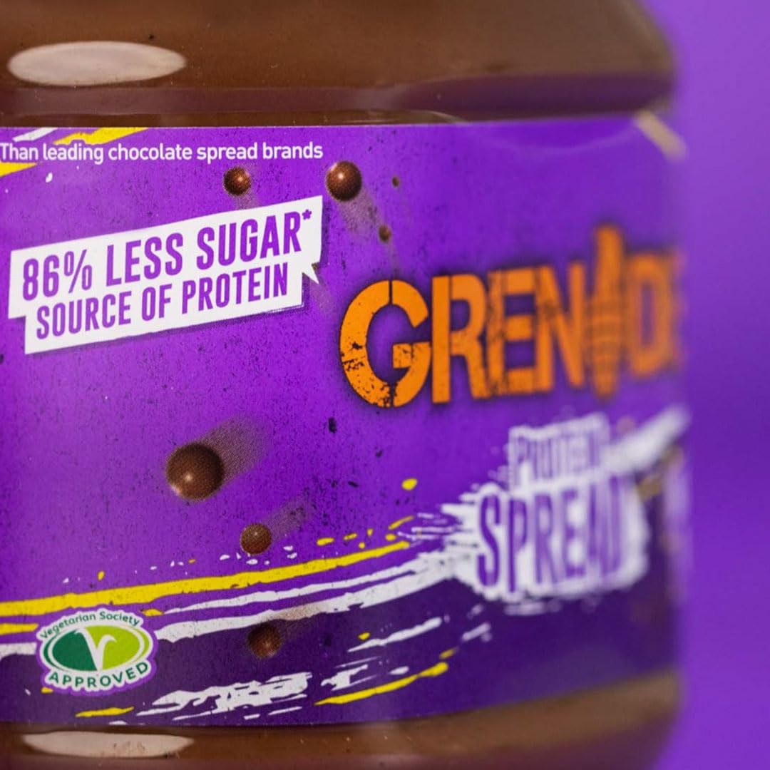 Grenade Hazel Nutter Protein Spread - 20% Protein | Low Sugar | 360 g Jar 2
