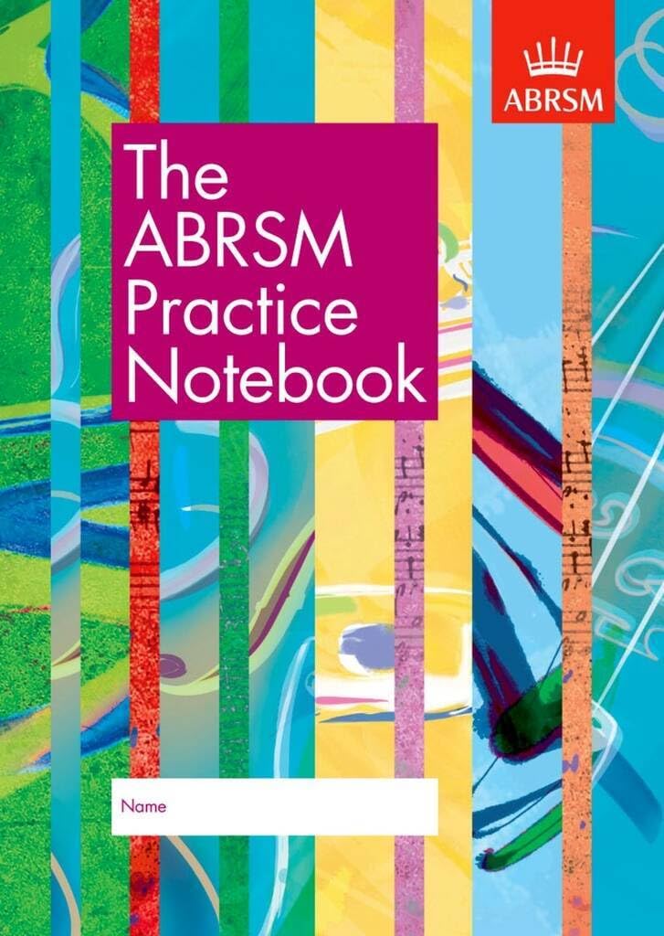 ABRSM Practice Notebook - Music Techniques, English Language, 112 Pages
