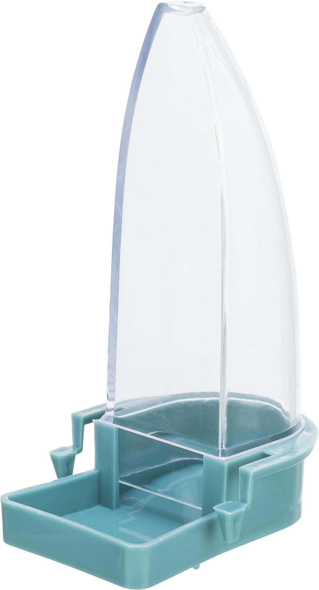 TRIXIE Food and Water Dispenser - 90 ml Capacity | Mounts Outside Cage | Plastic
