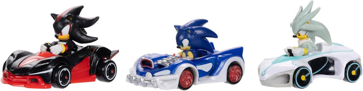 Sonic The Hedgehog - Team Sonic Racing 1:64 Die-Cast Vehicles 3-Pack (2023)