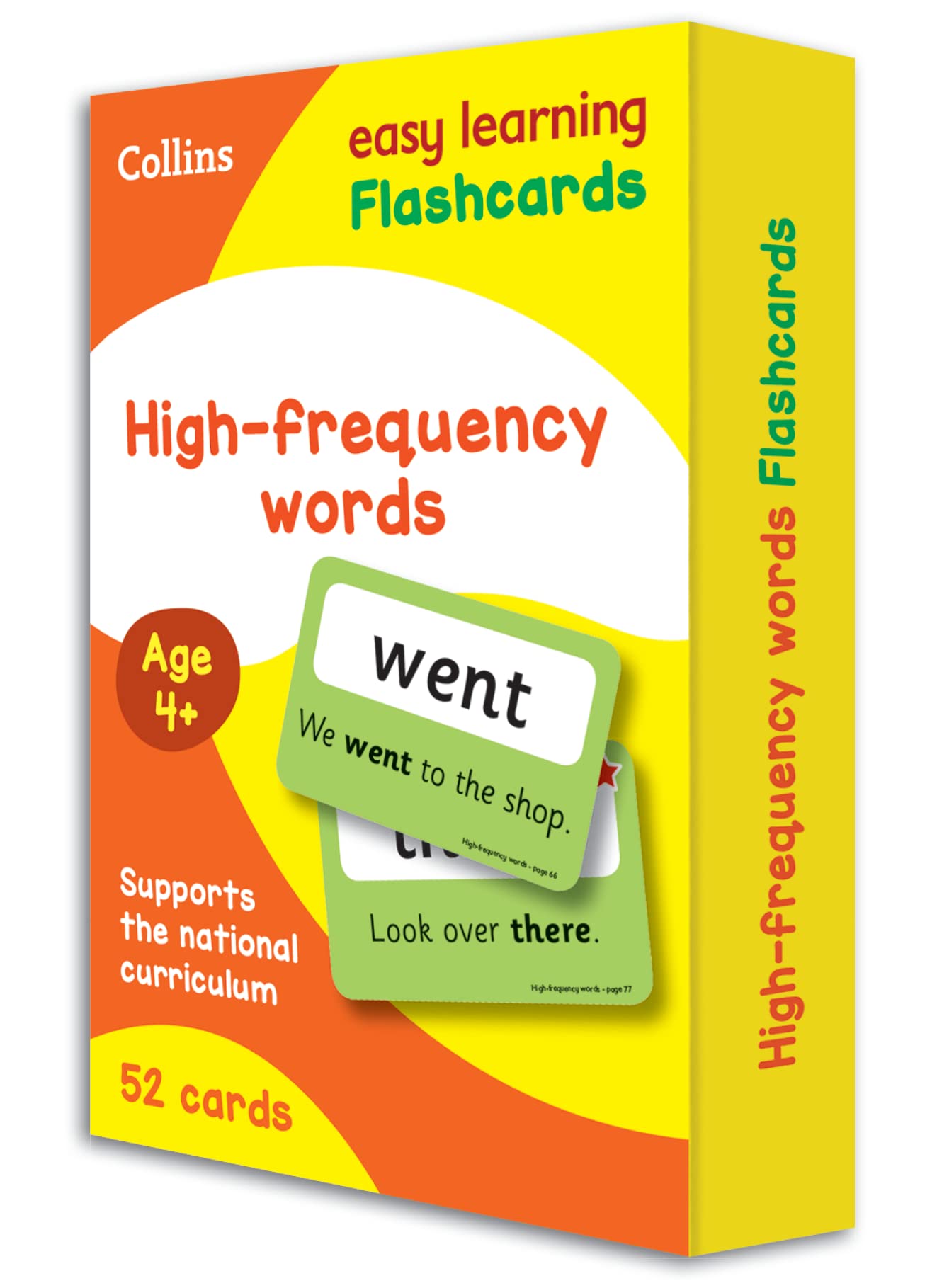 Collins Easy Learning High Frequency Words Flashcards - Ideal for KS1 Vocabulary & Spelling