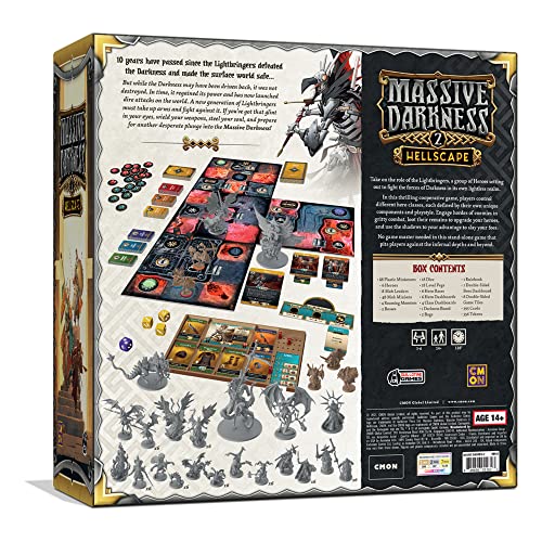 CMON Massive Darkness 2: Hellscape Board Game