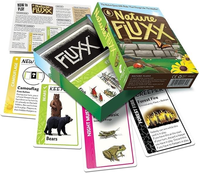 Looney Labs Nature Fluxx Card Game 2