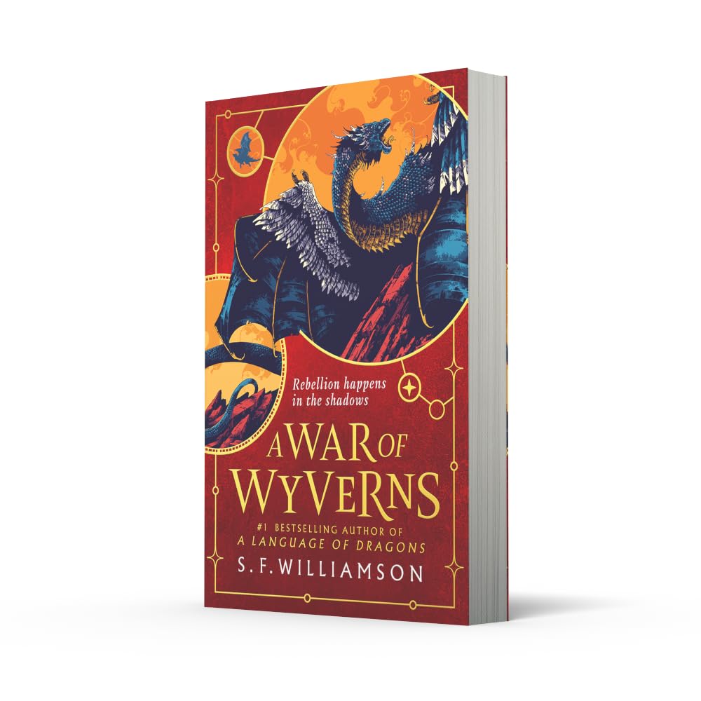 HarperCollins A War of Wyverns - Paperback Fantasy Book, 416 Pages, Age 14+
