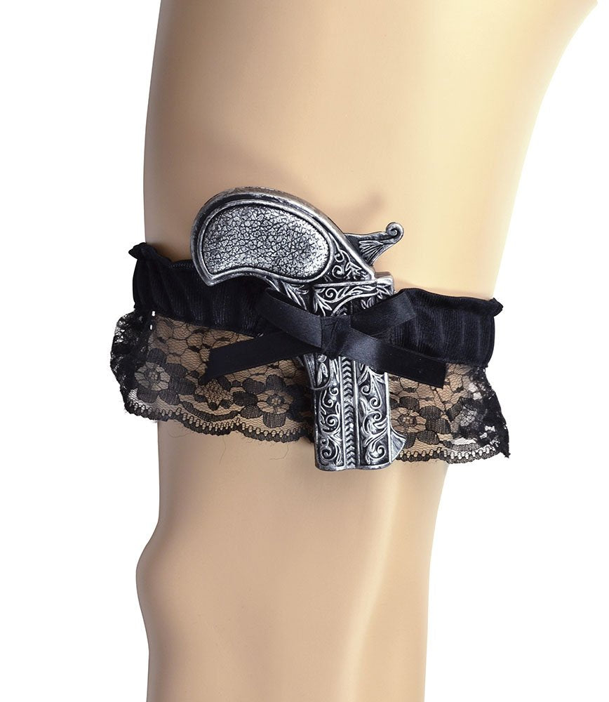 Bristol Novelty Pirate Gun Garter - One Size, BA2991