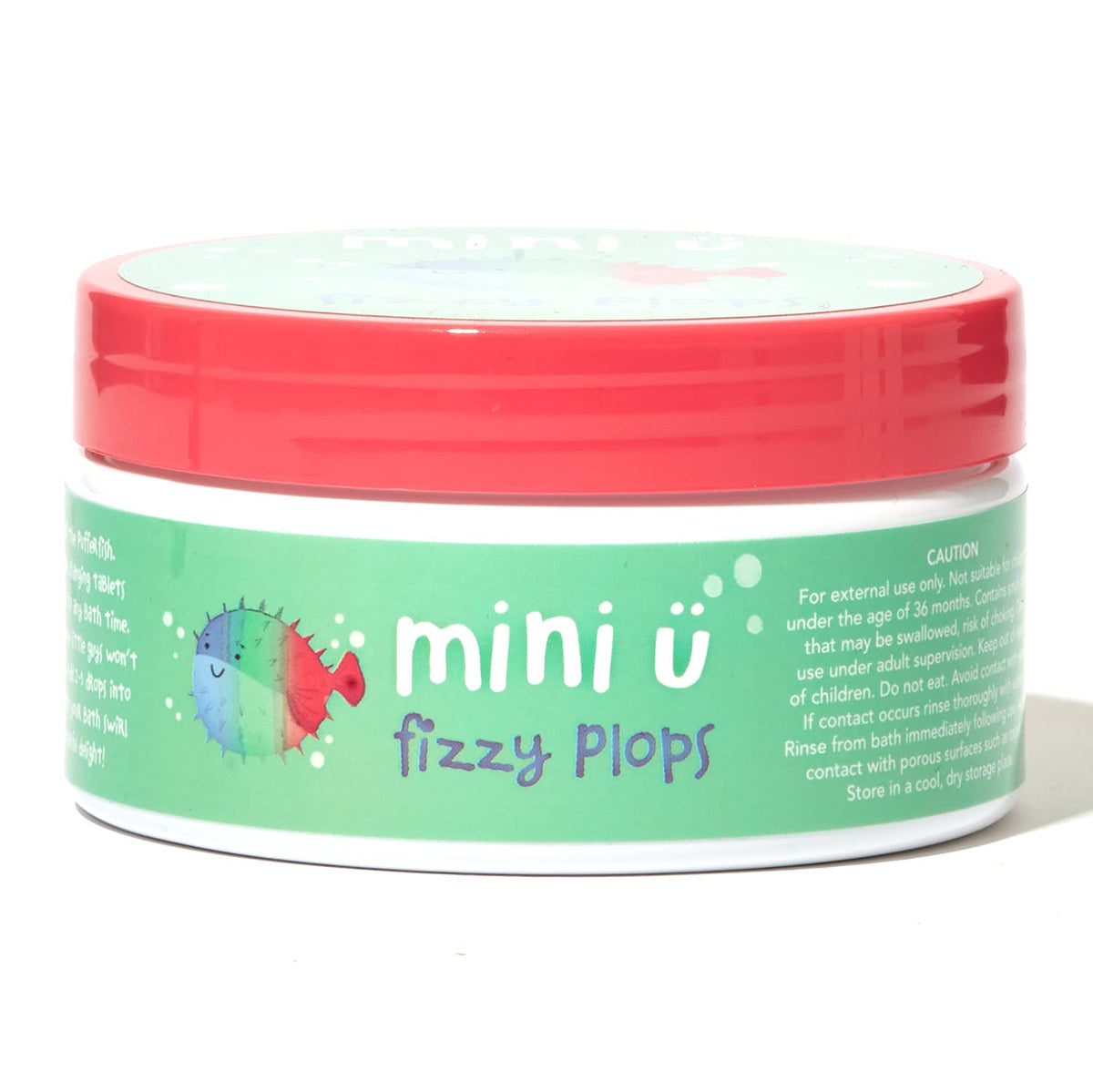 Mini-U Bath Fizzers - 40 Count | Vegan Formula | Hypoallergenic