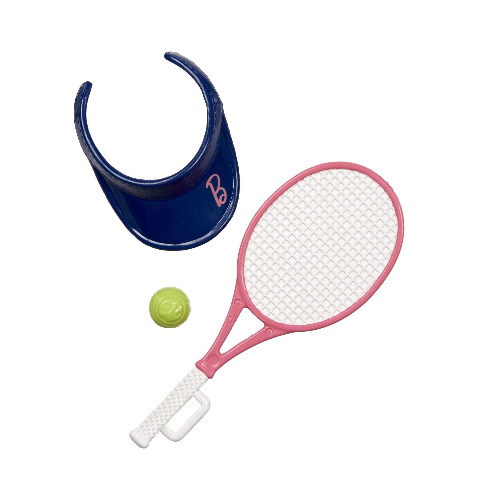 Barbie Career Tennis Player Doll - 22 Joints, Includes Racket & Ball, Ages 3+ 4