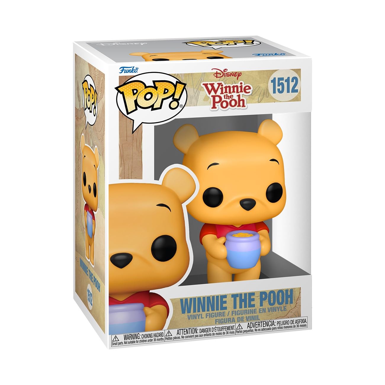 Funko Pop! Disney: Winnie the Pooh - Winnie the Pooh Collectable Vinyl Figure | 3.75 in 1