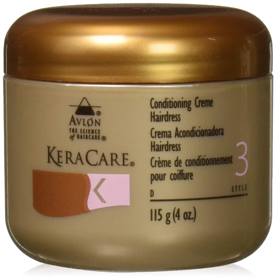 KeraCare Conditioning Crème Hairdress - Ultra-Light Moisturizing & Styling Cream | 115g / 4 oz