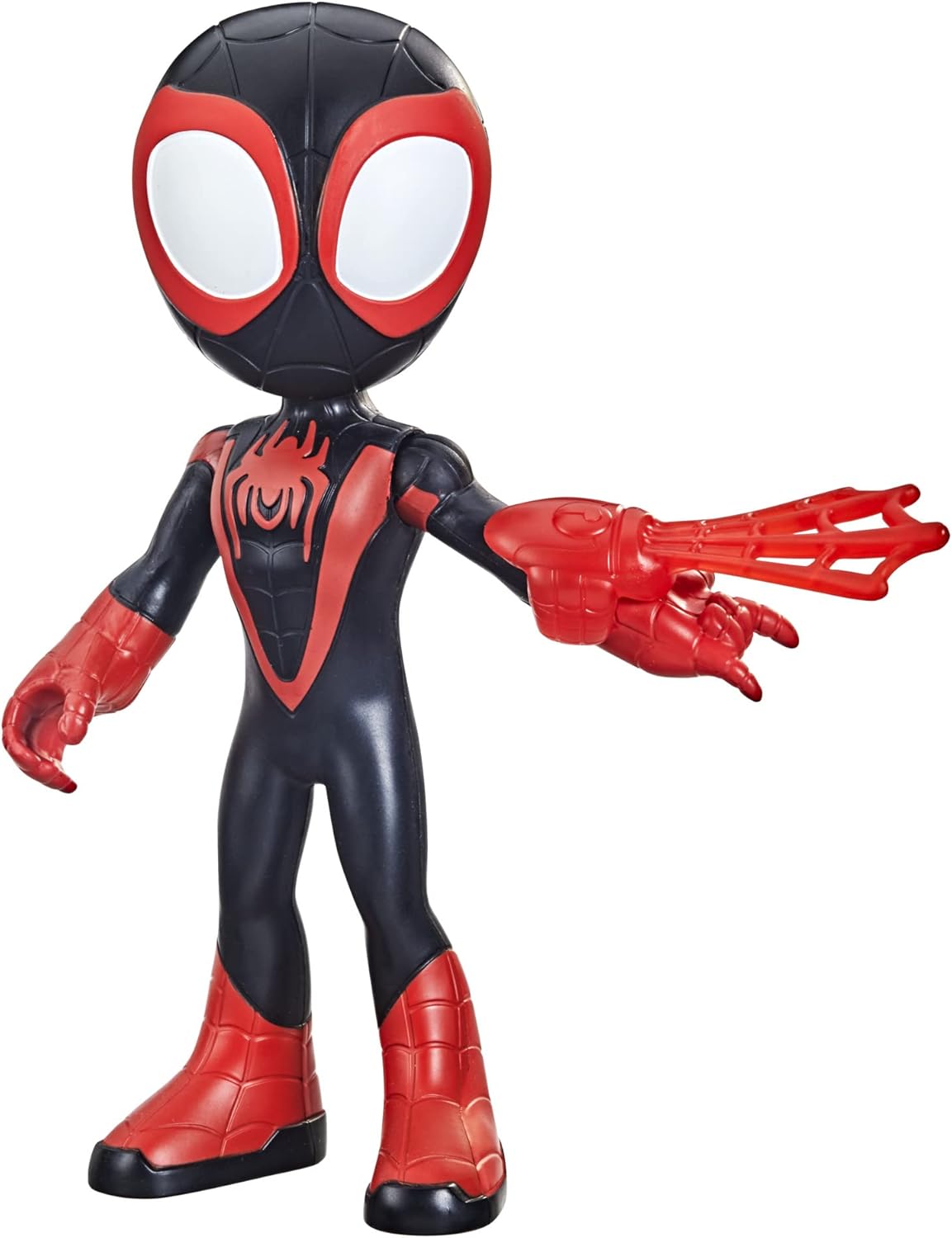 Hasbro Marvel Spidey and His Amazing Friends Supersized Miles Morales: Spider-Man Action Figure - 22.5 cm, Ages 3+ 1