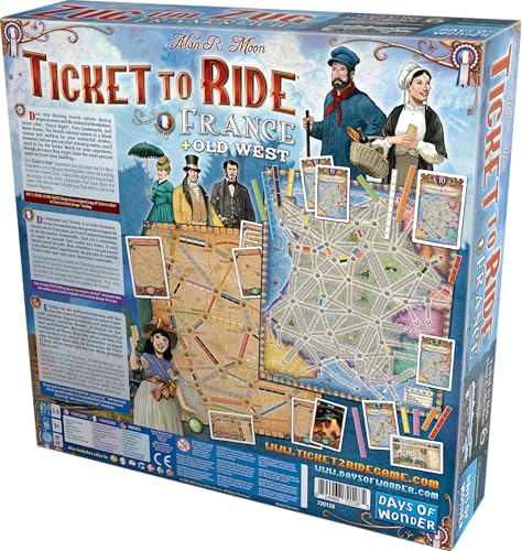 Days of Wonder Ticket to Ride France Board Game Expansion 7