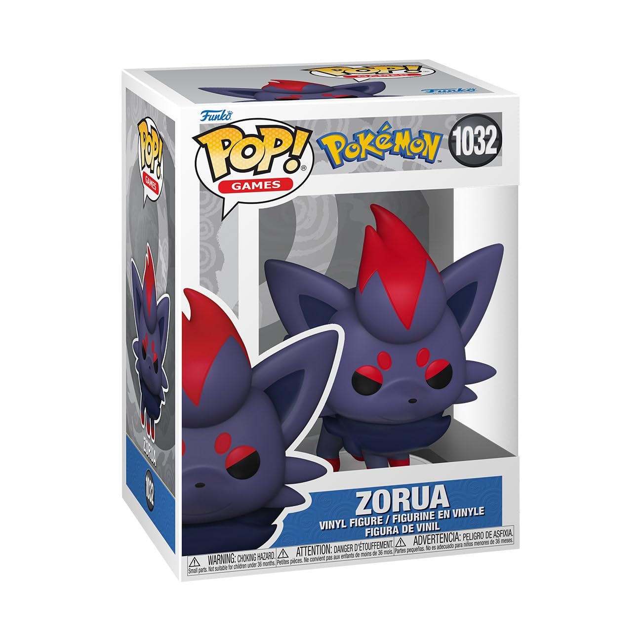 Funko Pop! Games: Pokemon - Zorua Vinyl Figure (80312) 1