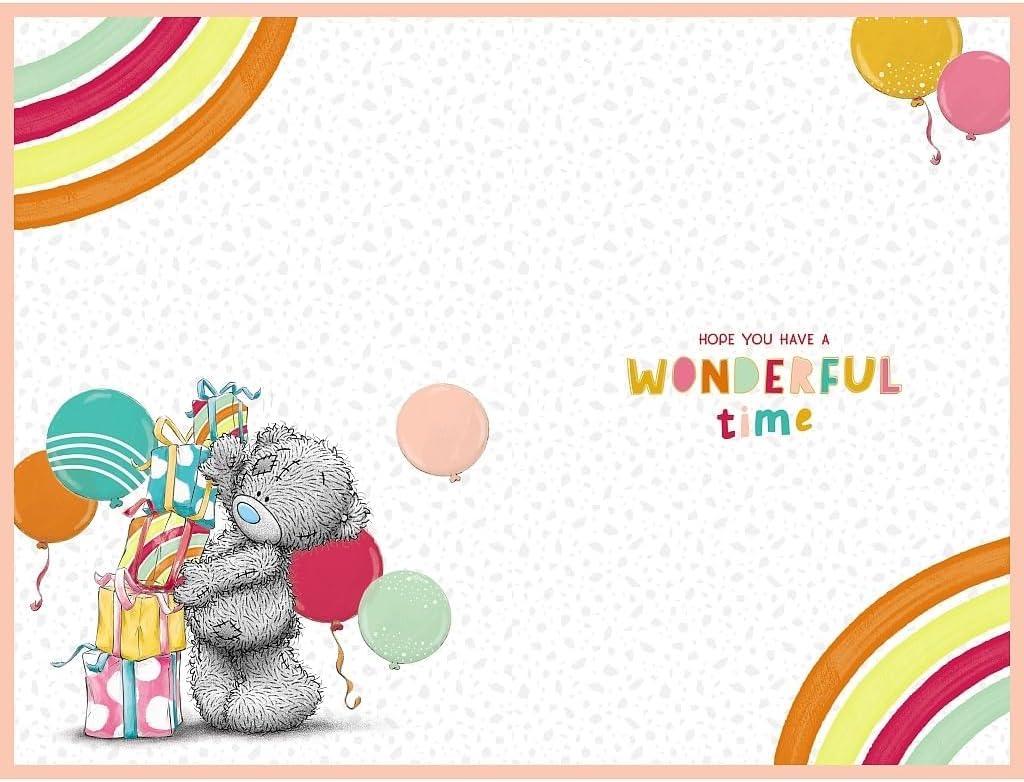 Me To You Tatty Teddy Age 6 Birthday Card - Have An Amazing Birthday! | 5 x 8 in