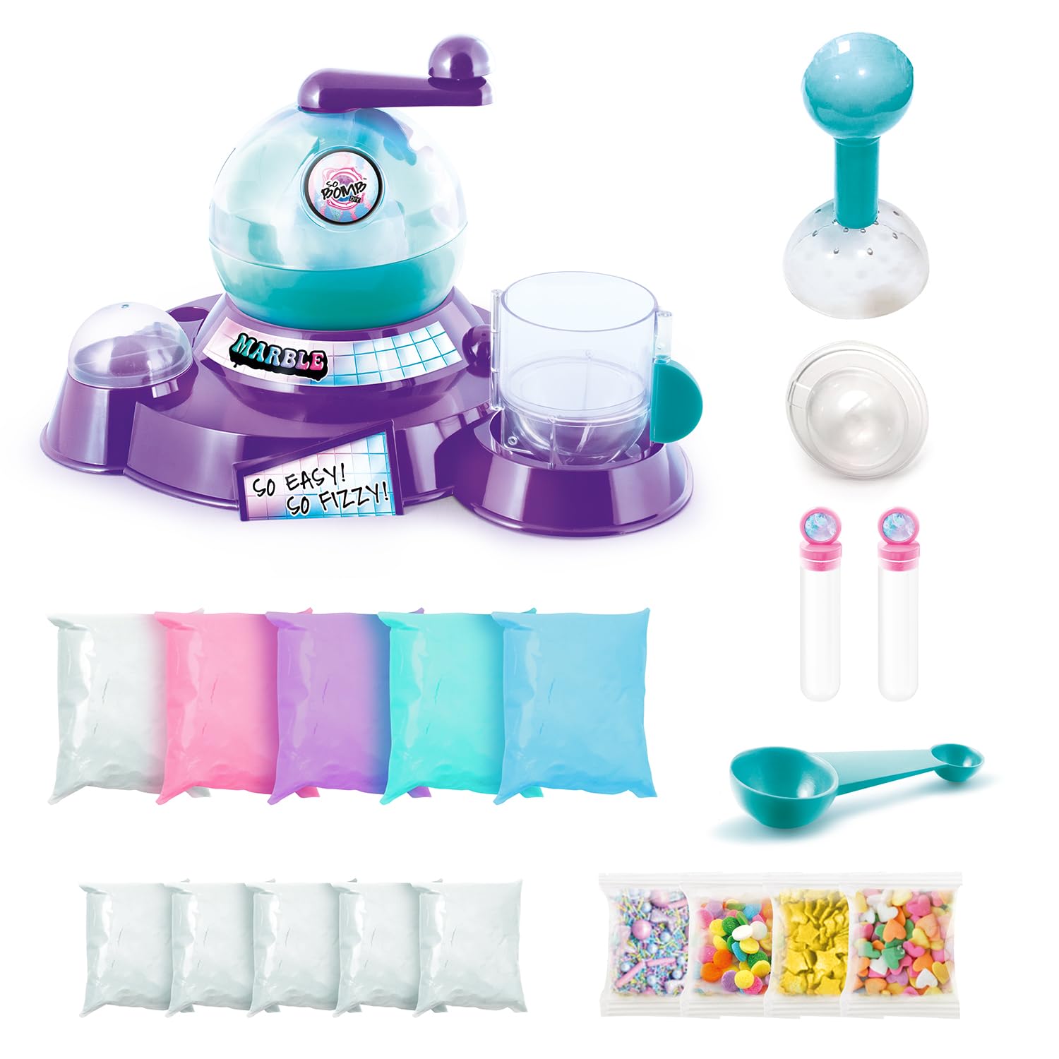 So Bomb DIY Marble Bath Bomb Factory Kit – Create 10 Scented Bath Bombs 8