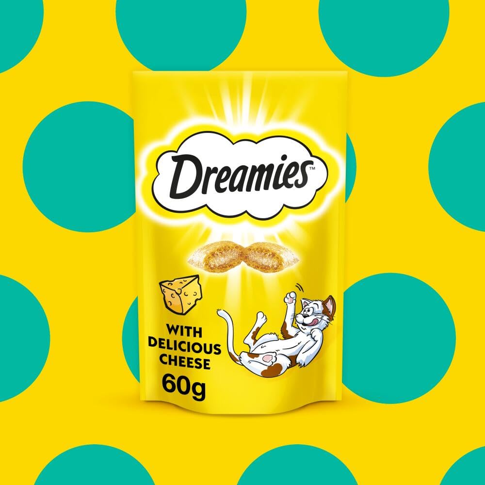Dreamies - Cheese Cat Treats (8 x 60g Pouches) 6