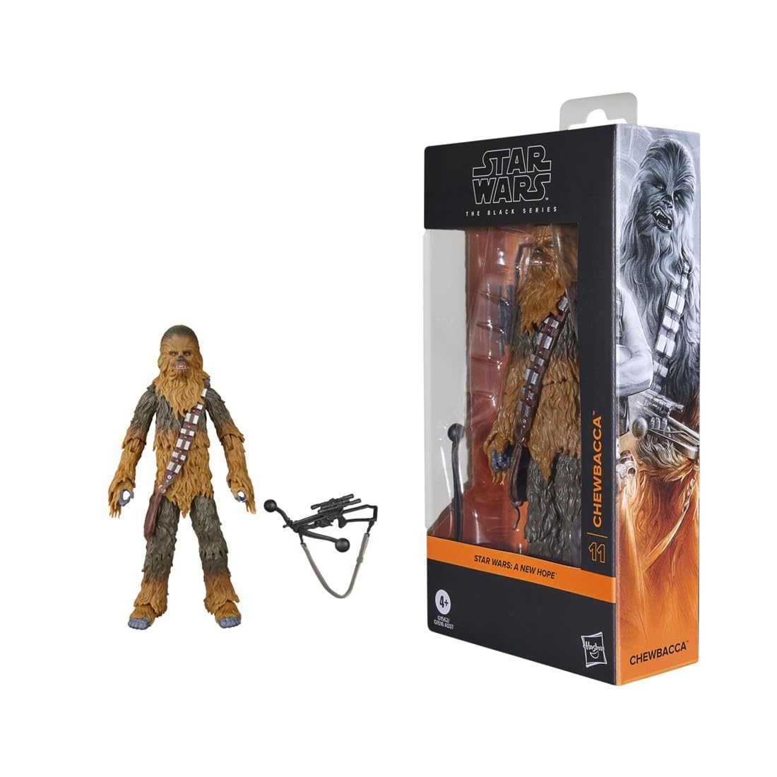 Star Wars The Black Series Chewbacca Action Figure - 15 cm Collectible from A New Hope 1
