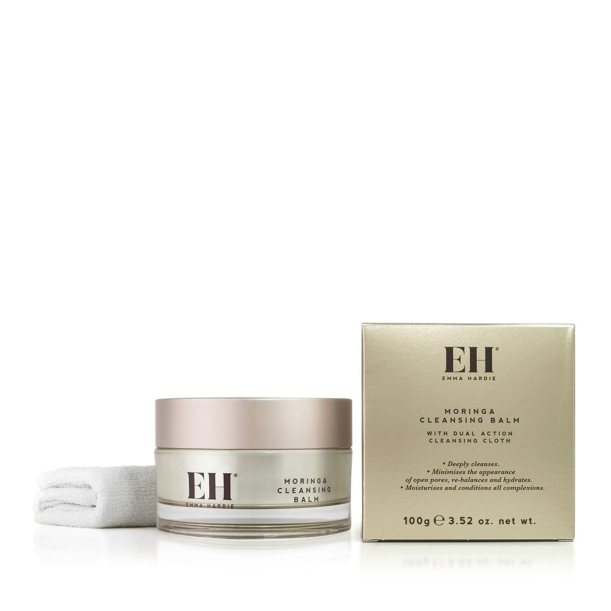 Emma Hardie Moringa Cleansing Balm - 100g | Makeup Removal, Hydrating, Nourishing