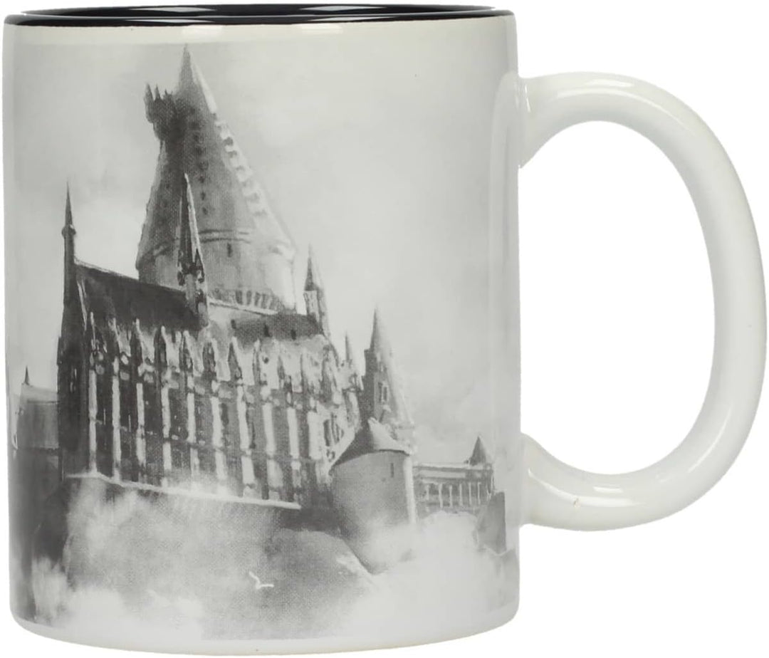 SD Toys - Harry Potter Hogwarts Ceramic Mug, White, 8 cm