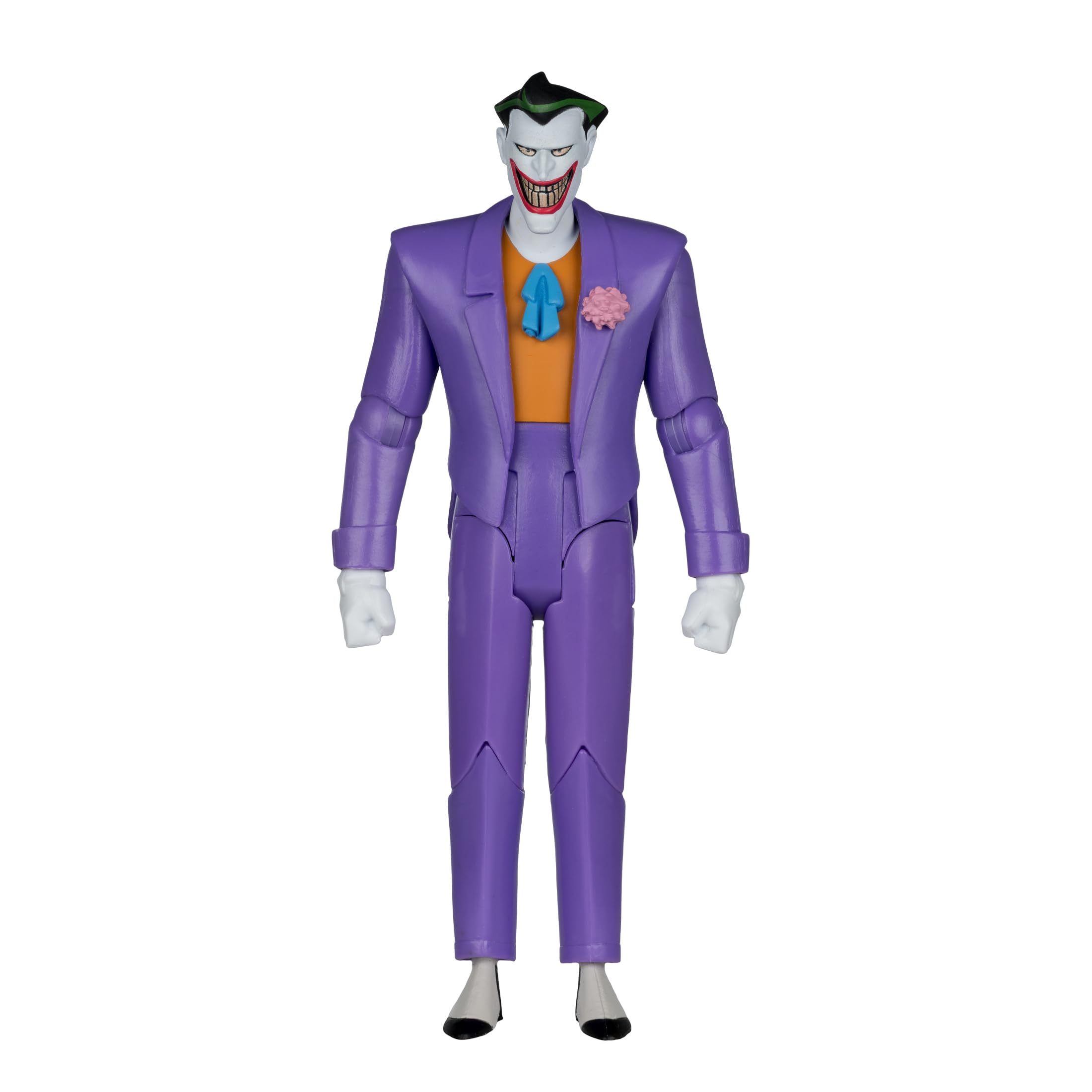 McFarlane Batman: The Animated Series The Joker 6in Action Figure | Build-A Figure Piece Included 2