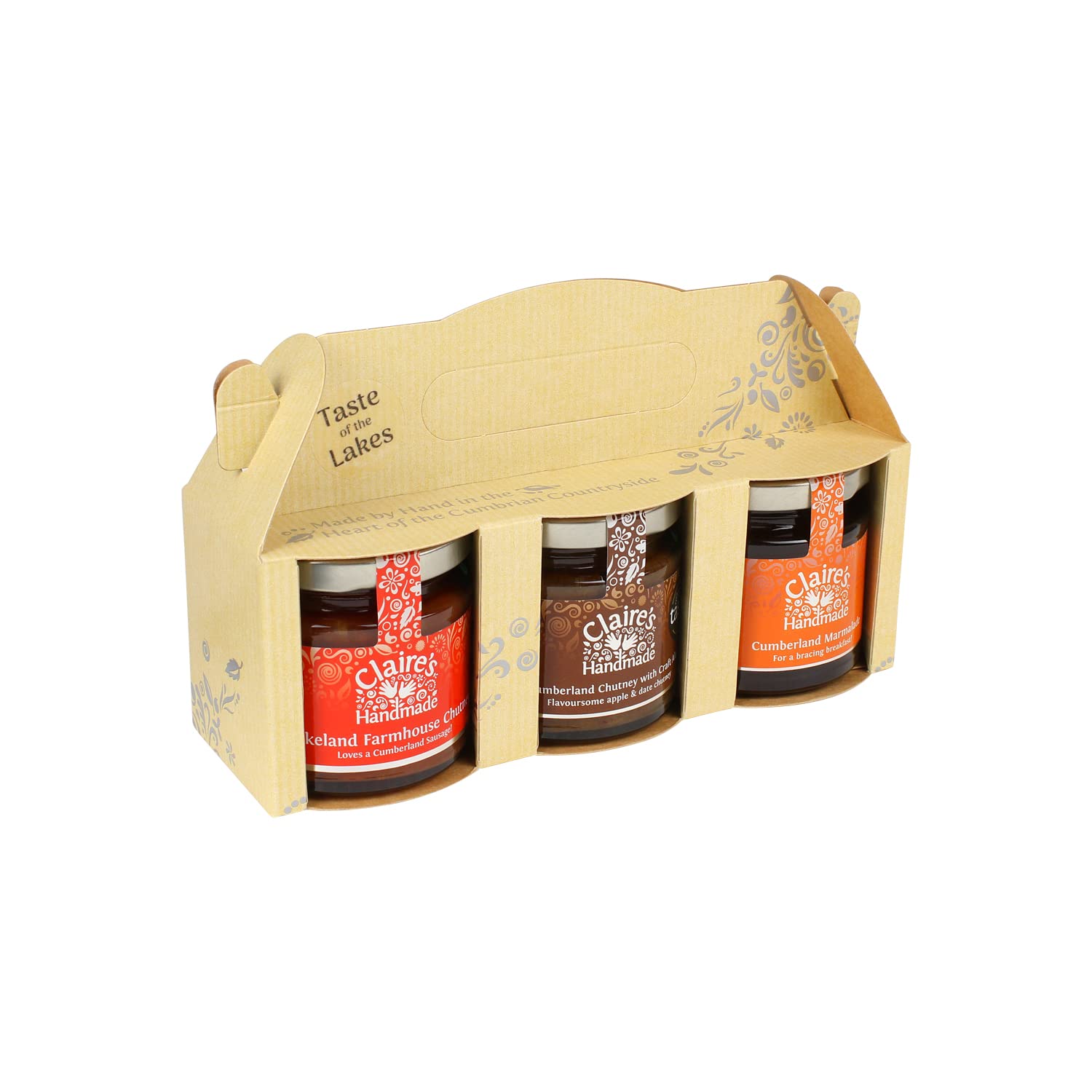 Claire's Handmade Taste of The Lakes Gift Pack (1x120g, 2x130g) - Lakeland Preserves 2