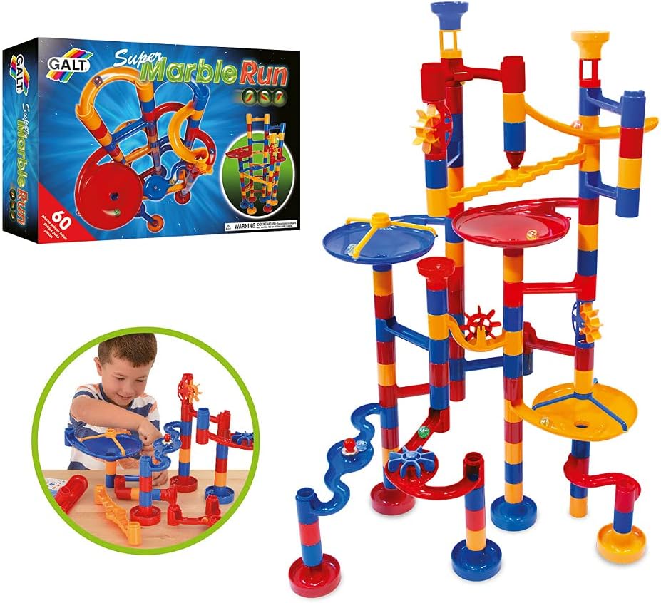 Galt Super Marble Run - 60-Piece Construction Toy for Ages 4+ 2